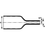 HellermannTyton - Schrumpfschlauch HA67-119,4/22,9 L=1,2m sw − 2 Stück
