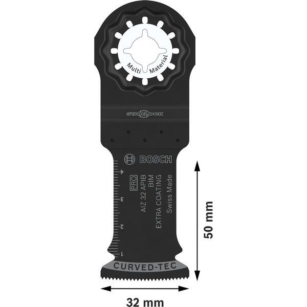 Bosch - Blatt für Oszillierer PRO AIZ 32 APIB Blatt für 2608669067VE(5) Multifunktionswerkze