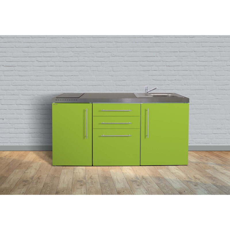 Stengel - Mini-Küche Miniküche Premiumline MPGA170KSGKFliBre2Sn Grüner Apfel