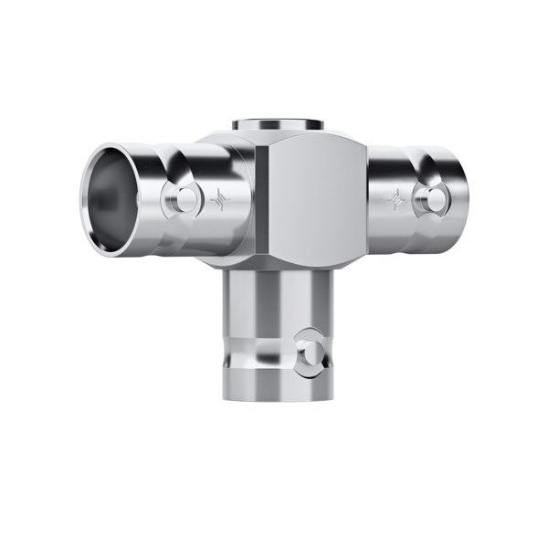 Telegärtner - Koax-Kupplung BNC-T-Stück 100023594 50 Ohm − 5 Stück