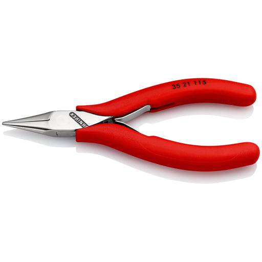 Knipex - Spezialwerkzeug für Kommunikationstechnik Elektronik-Greifzange 35 21 115 spiegelpoliert,115mm