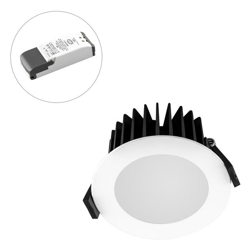 EVN Lichttechnik - Downlight/Strahler/Flutlicht LED Deckeneinbauleuchte L44100127 2700K rund IP44-240V