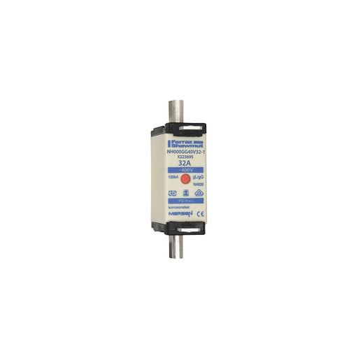 Mersen - Messersicherung NH-Sicherungseinsatz SG NH000GG40V32-1 Gr.000 gG 32/A400VKM − 9 Stück