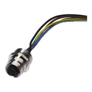 Ipf Electronic - Rundsteckverbinder, Einbau (mit Leitung) Zubehör, Einbaudose AV98C616 komplett 30V