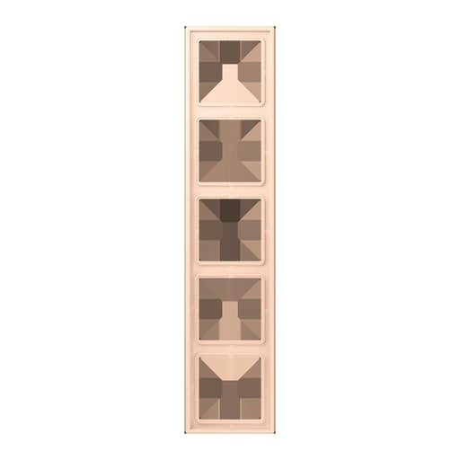 Jung - Abdeckrahmen Rahmen 5-fach LC 985 228 rose pale