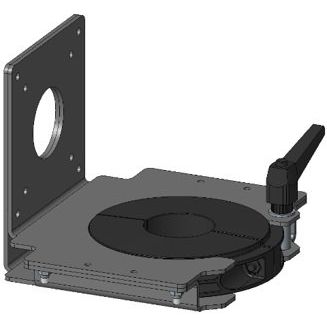 Bernstein - Komponente für die Aufstellung/Anreihtechnik (Schaltschrank) Höhenverstellung ERGO.SLIDE3VES R9006 VESA-Halter IPC-AN