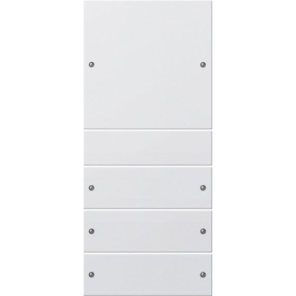 Gira - Bussystem-Tastwippe Wippenset 4fach 218403 reinweiß