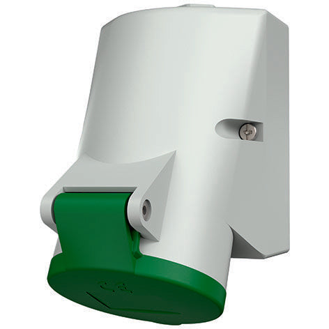 Mennekes - CEE-Steckdose (IEC 60309) Wanddose 1726 16A,4p,10h,>50-500V