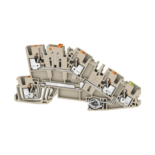 Weidmüller - Installations-Etagenklemme Installationsklemme AITB 2.5 LDT-L-PE − 50 Stück