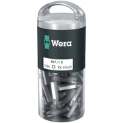Wera - Bit-Set 6-rund Bit 072452(VE100) TX 40x25mm