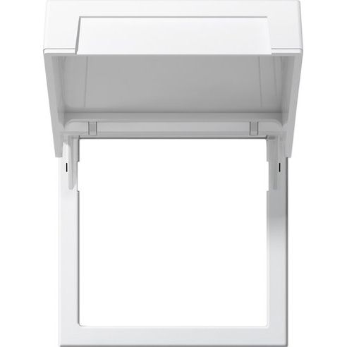 Gira - Übergangsadapter für Installationsschalterprogramme Montagerahmen 45x45 265827 rws matt