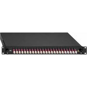 Rutenbeck - Patchpanel LWL BasicLine Spleissbox 2280301240 24xLC-D OM4 erika − 1 Stück