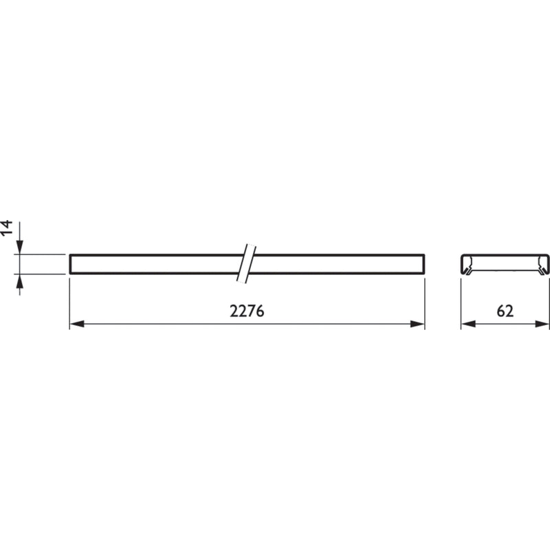 Philips Lighting - Geräteträger für Lichtbandsystem LED-Geräteträger LL523X LED #49580700 840