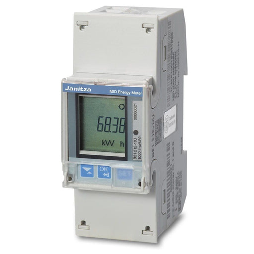 Janitza Electronic - Elektrizitätszähler Wechselstromzähler B21 311-10J (1 x S0) 1-phasig, 65A