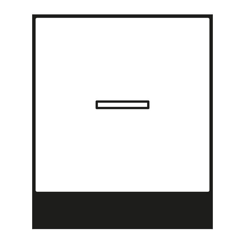 Jung - Abdeckung/Bedienelement für Installationsschalterprogramme Wippe A 101 KO5 MO f.Taster KO