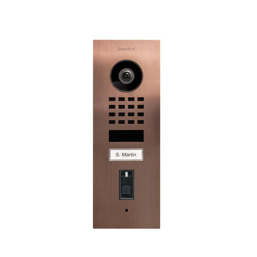 Doorbird - Kombiniertes System Zutrittskontrolle/Türsprechanlage IP Video Türsprechanlage 423872196 FingerprintUnterputz