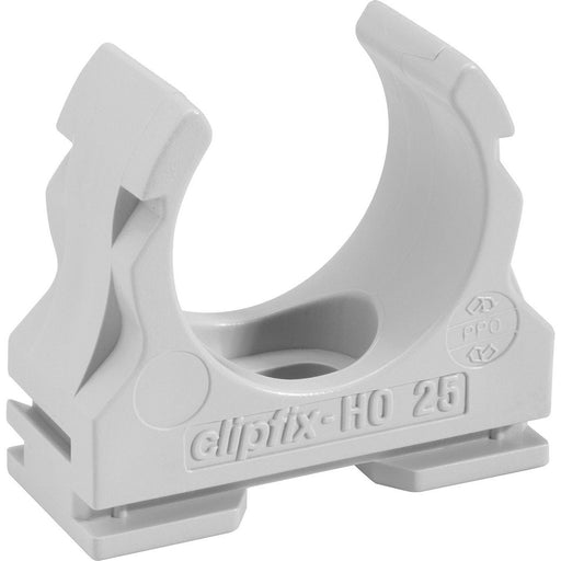 Fränkische - Rohrschelle Kunststoff-Klemmschelle clipfix-H0 32 gr, f.alle Wellrohre − 50 Stück