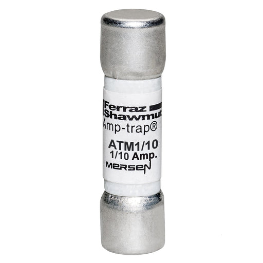 Mersen - Zylindrische Sicherung Sicherungseinsatz Midget ATM1/10 ATM 10x38 0,1A F − 10 Stück