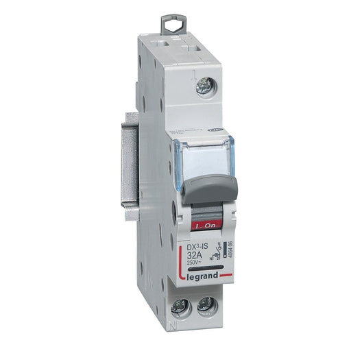 Legrand - Lasttrennschalter Reiheneinbauschalter Legrand 406406 Aus 1P BEL. 32A
