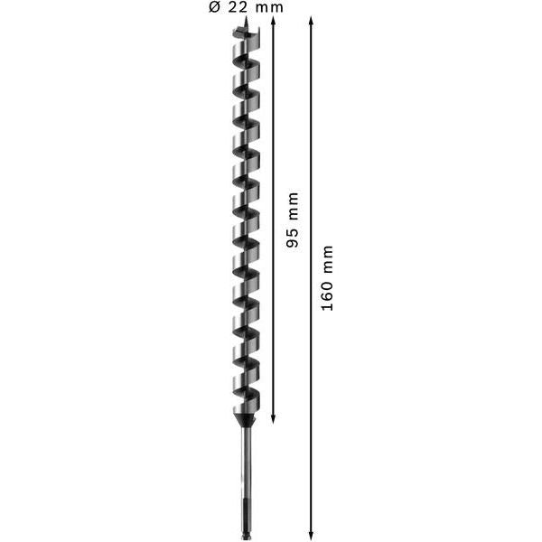 Bosch - Bohrer Holzschlangenbohrer 2608585716 PRO Wood