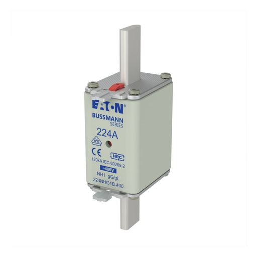 Eaton - Messersicherung Sicherungseinsatz Nieders. 224NHG1B-400 224A AC 400V 120kA − 3 Stück