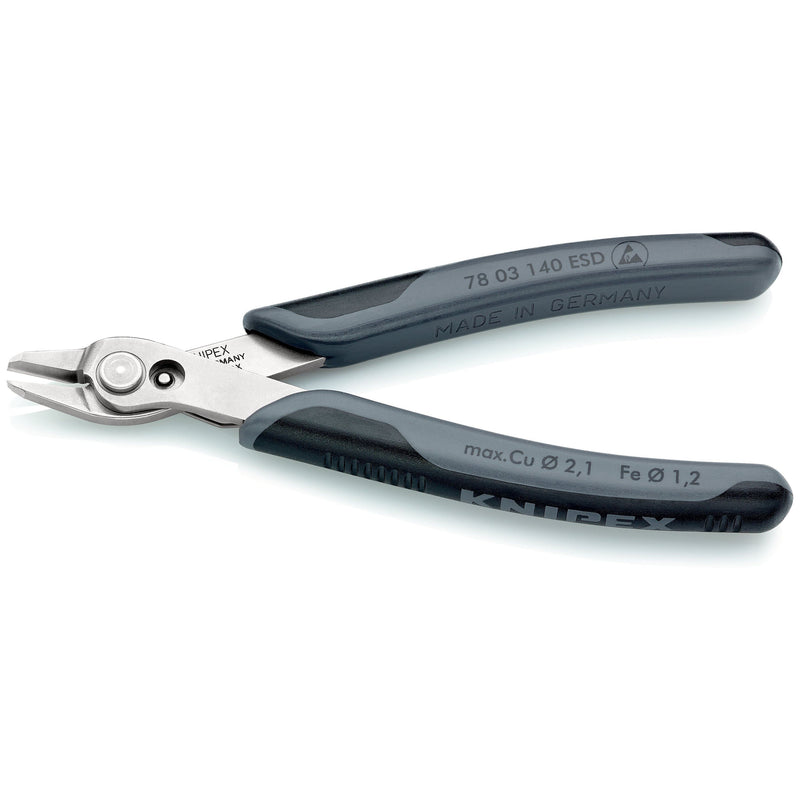 Knipex - Seitenschneider Electronic Super Knips XL 78 03 140 ESD − 1 Stück