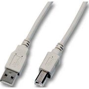 EFB-Elektronik - PC-Kabel USB-Anschlusskabel A auf B K5255.1,5 1,5m gr USB2.0