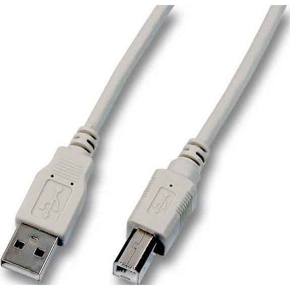 EFB-Elektronik - PC-Kabel USB-Anschlusskabel A auf B K5255.1,5 1,5m gr USB2.0