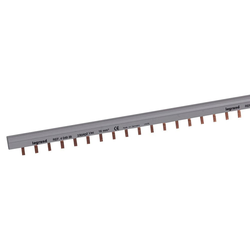 Legrand - Phasenschiene Stiftkammschiene Legrand 404939 1 m, 16 mm²