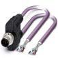 Phoenix Contact - Konfektioniertes Sensor-Aktor-Kabel Bussystem-Kabel SAC-5PY-M/2X15,0-920