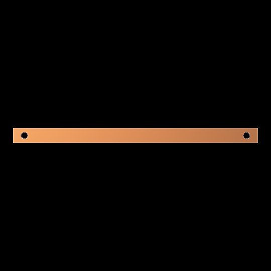 Striebel&John - Sammelschiene Kupferschiene ZX1092 20x5mm L:350mm
