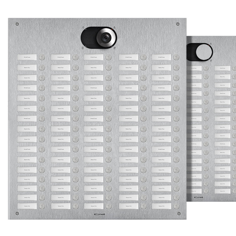 Comelit - Türstation für Türkommunikation Frontplatte Switch 80 TN IX0580 Teilnehmer V4A
