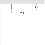 Zumtobel Group - Decken-/Wandleuchte LED-Deckenanbauleuchte MIREL-L mi #42184009 A 1200-840 LDE