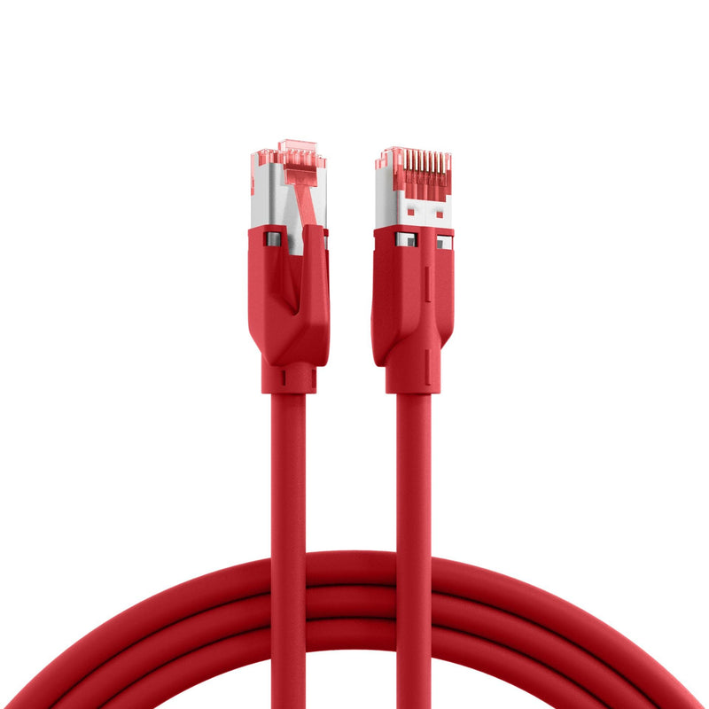 EFB-Elektronik - Patchkabel Kupfer Patchkabel Cat.6A K8052.20 rt 2xHRS TM21 20m rot