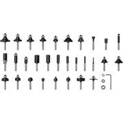 Bosch - Werkzeugset PRO Fräsersatz gemischt, 2607017476 Schaft 1/4