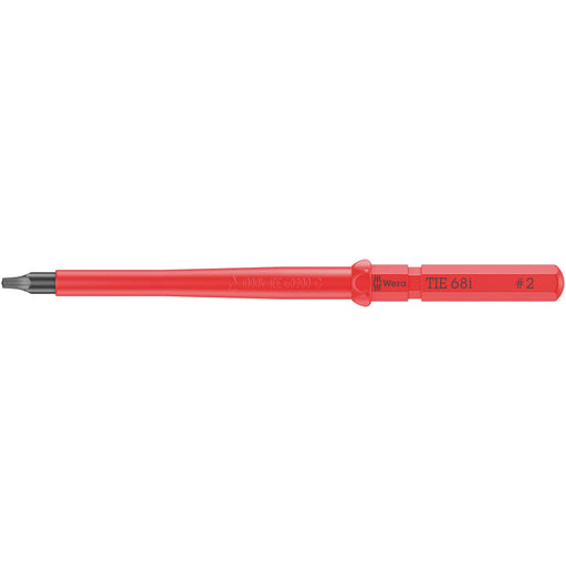 Wera Werk - Innenvierkant-Schraubendreher Kraftform Kompakt VDE 68 i 05006544001 # 2 x 157 mm − 5 Stück