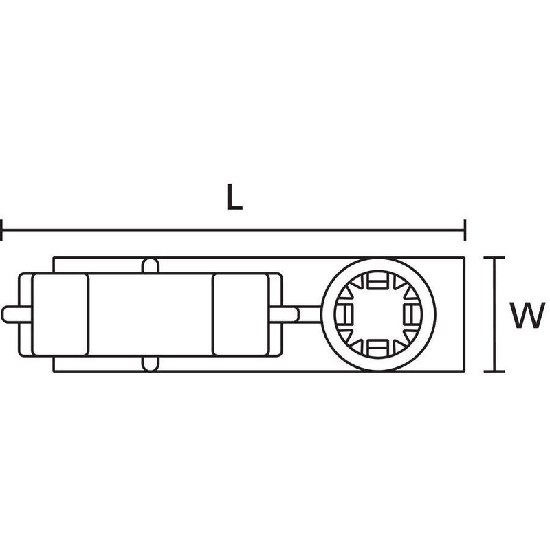 HellermannTyton - Befestigungsklammer Wellrohrhalter 151-00010(500) schwarz − 500 Stück