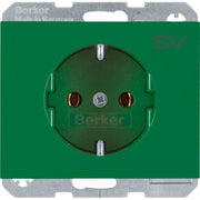 Berker - Steckdose SCHUKO-Steckdose gn 47157113 m.Aufdruck