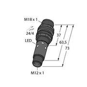 Turck - Lichttaster mit Hintergrundausblendung Reflexionslichttaster S18-2VPFF30-Q8