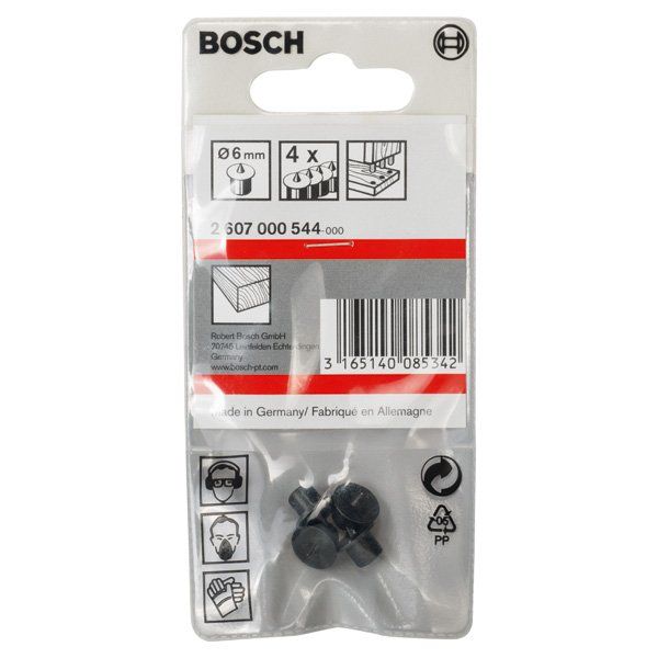 Bosch - Werkzeugset 4-tlg. 2607000544 Dübelzentrierstift-S
