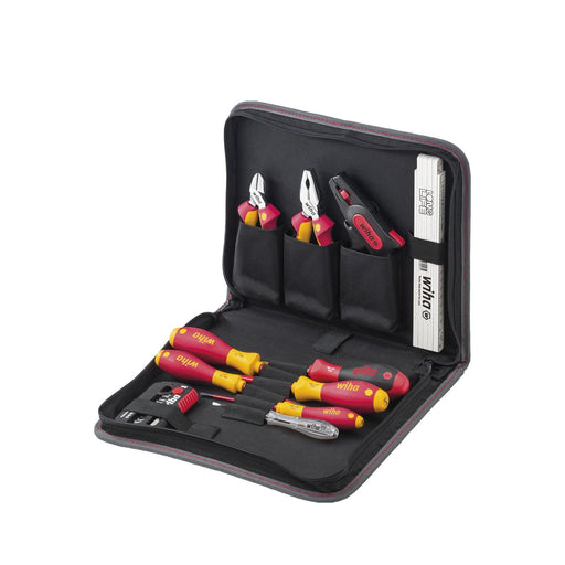 Wiha - Werkzeugset Werkzeug Set Elektriker 9300035 31-tlg. in Tasche