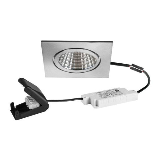 Brumberg Leuchten - Downlight/Strahler/Flutlicht LED-Einbaudownlight 230V 39476423 3000K quadratisch