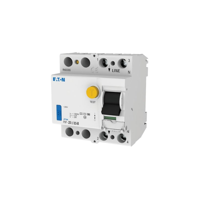Eaton - Fehlerstrom-Schutzschalter Fehlerstromschutzschalter PXF-25/2/03-B 25A, 2p, 300mA,TypB