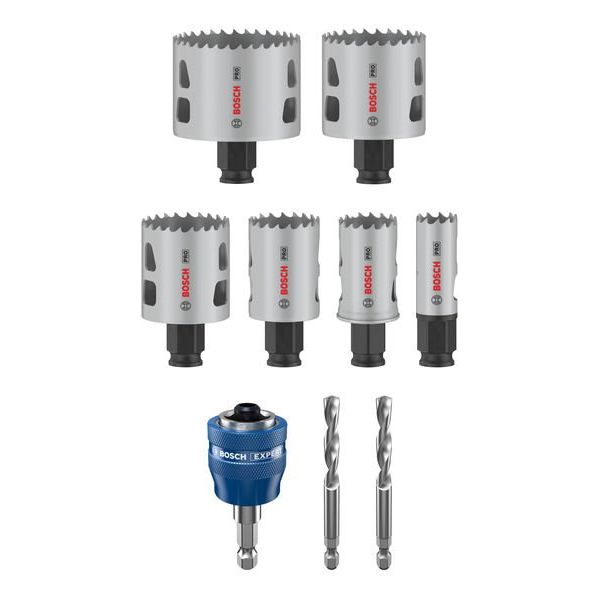 Bosch - Werkzeugset PRO Multi Material PC Plus 2608594436VE(9) Lochsägen-Set 20 29