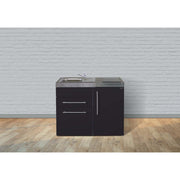 Stengel - Mini-Küche Miniküche Premiumline MPGSSM110GSGKFreBli Schwarz matt