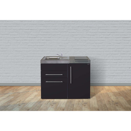 Stengel - Mini-Küche Miniküche Premiumline MPGSSM110GSGKFreBli Schwarz matt