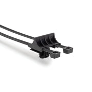 HellermannTyton - Kabelbinder Befestigungsbinder T120RHDM6-HIRHS-BK 390x7,6mm − 100 Stück