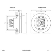 EVN Lichttechnik - Decken-/Wandleuchte LED-Wandeinbauleuchte LQ41802AF