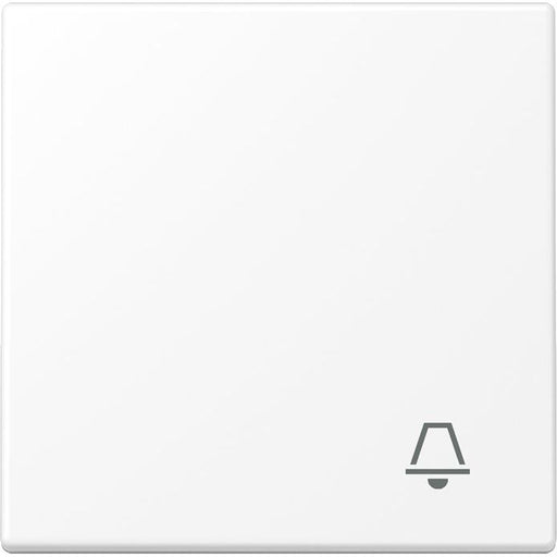 Jung - Abdeckung/Bedienelement für Installationsschalterprogramme Wippe 1-fach LS 990 K WWM schneeweiß matt