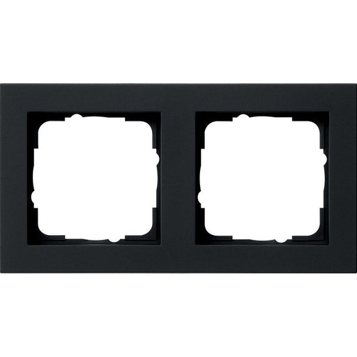 Gira - Abdeckrahmen 2f. sw 021209